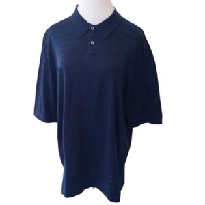 Ralph Lauren Polo Golf Men's Navy Blue short sleeve Golf Shirt  Size XL
